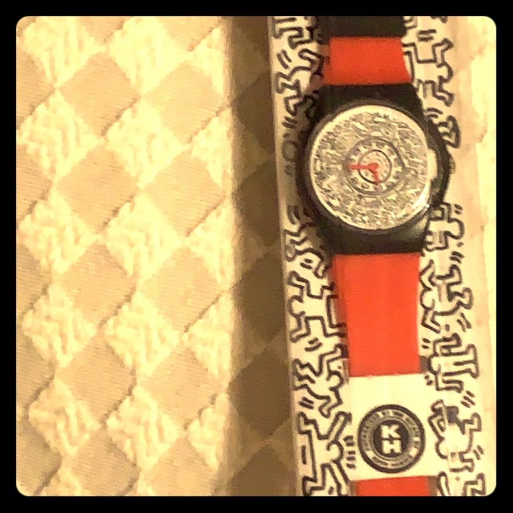 Limited edition Keith Haring Swatch